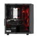 SilverStone PS15B-RGB mATX MiniTower Case Black Tempered Glass